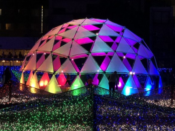 s_天文館ミリオネーション2019　プラレイン　PlaRain　天文館公園　イルミネーション　鹿児島　和晃プラスチック12